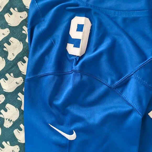 Malik Nabers New York Giants Blue Nike Jersey #9 - Picture 5 of 8